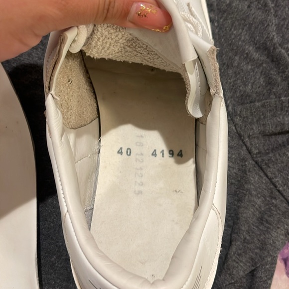 Golden Goose White Leather Sneakers - Picture 16 of 17